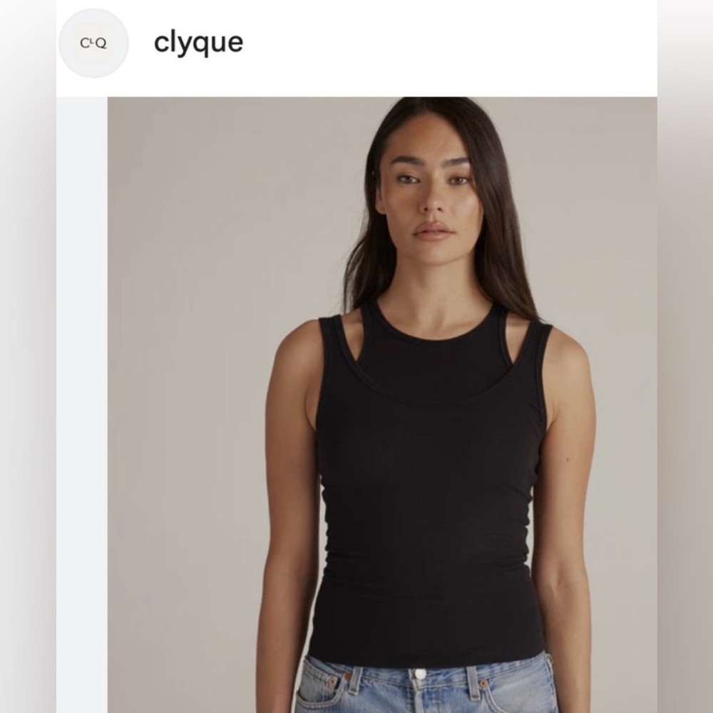 Clyque the Label Pia Tank (NWT) - Size: Small; Color: White